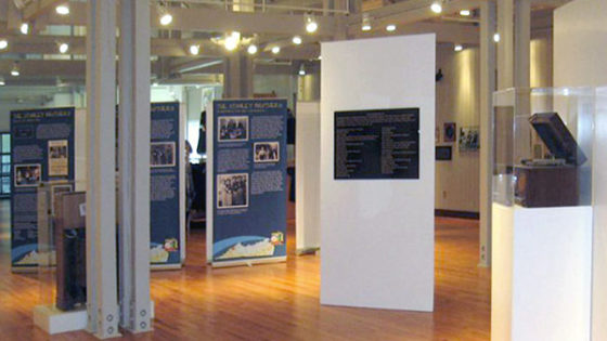 Temporary museum exhibit