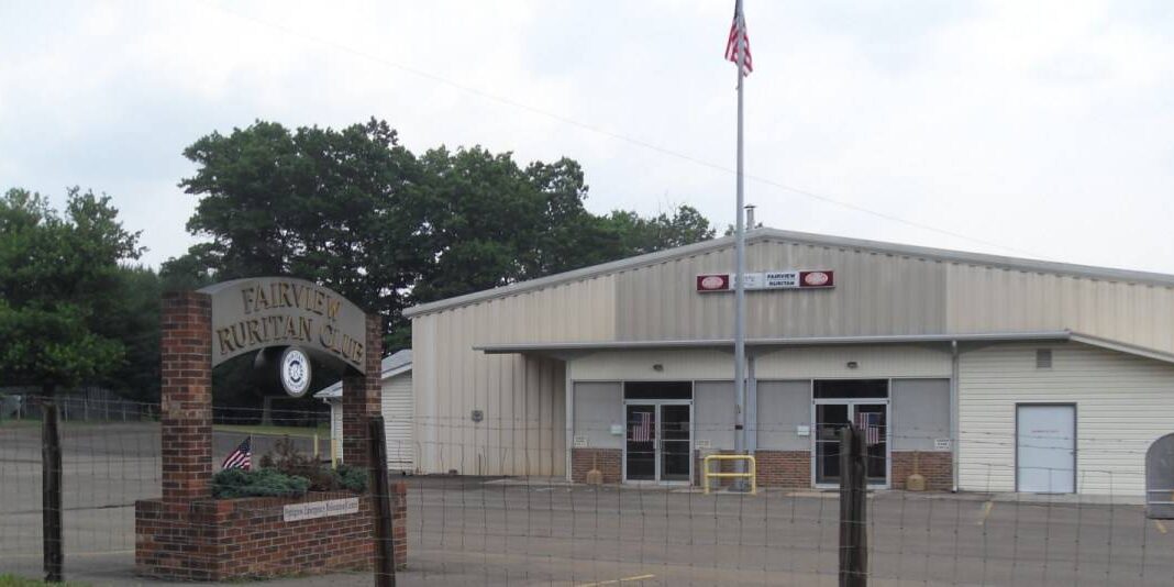 Outside of the Fairview Ruritan Club building