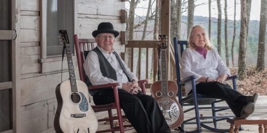 Bill & Maggie Anderson Bill and Maggie Anderson sitting in rocking chairs