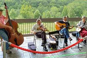 Fisher Peak Timber Rattlers playing music