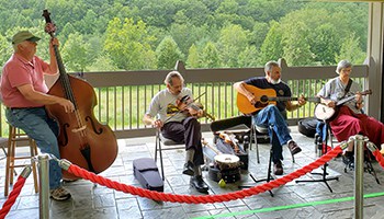 Fisher Peak Timber Rattlers playing music