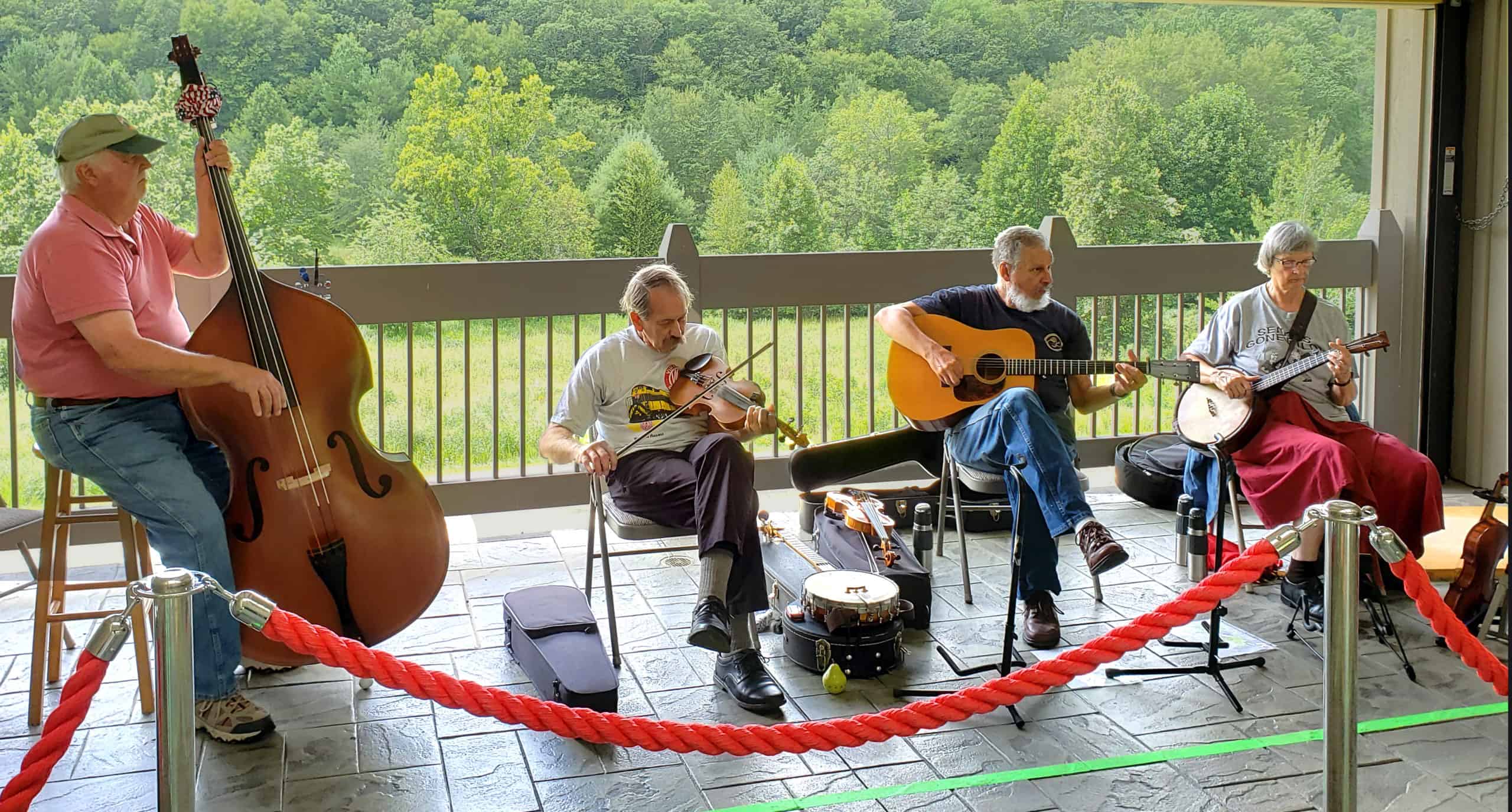 Fisher Peak Timber Rattlers playing music