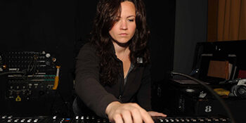 Haley Miller Coots Haley Miller Coots at the soundboard