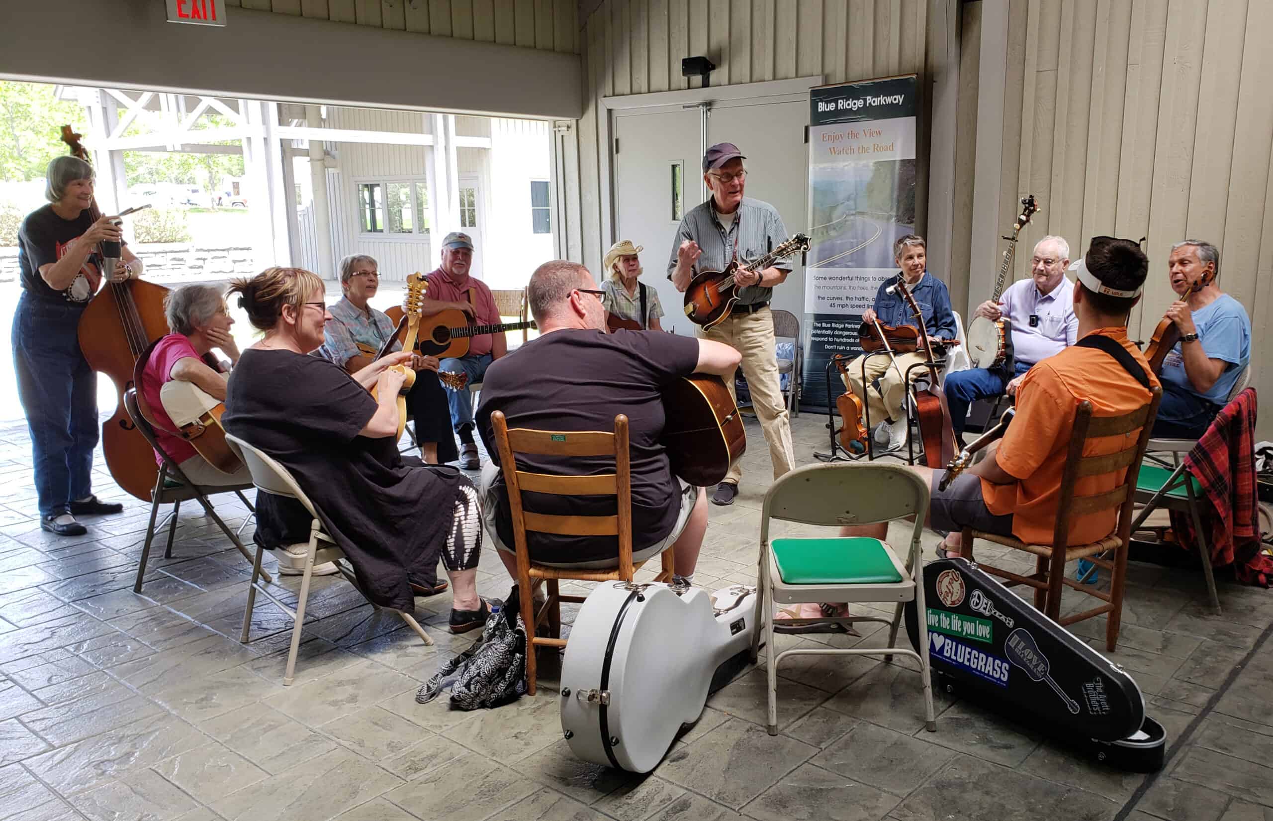 Bluegrass Jam with Jim and Lynn