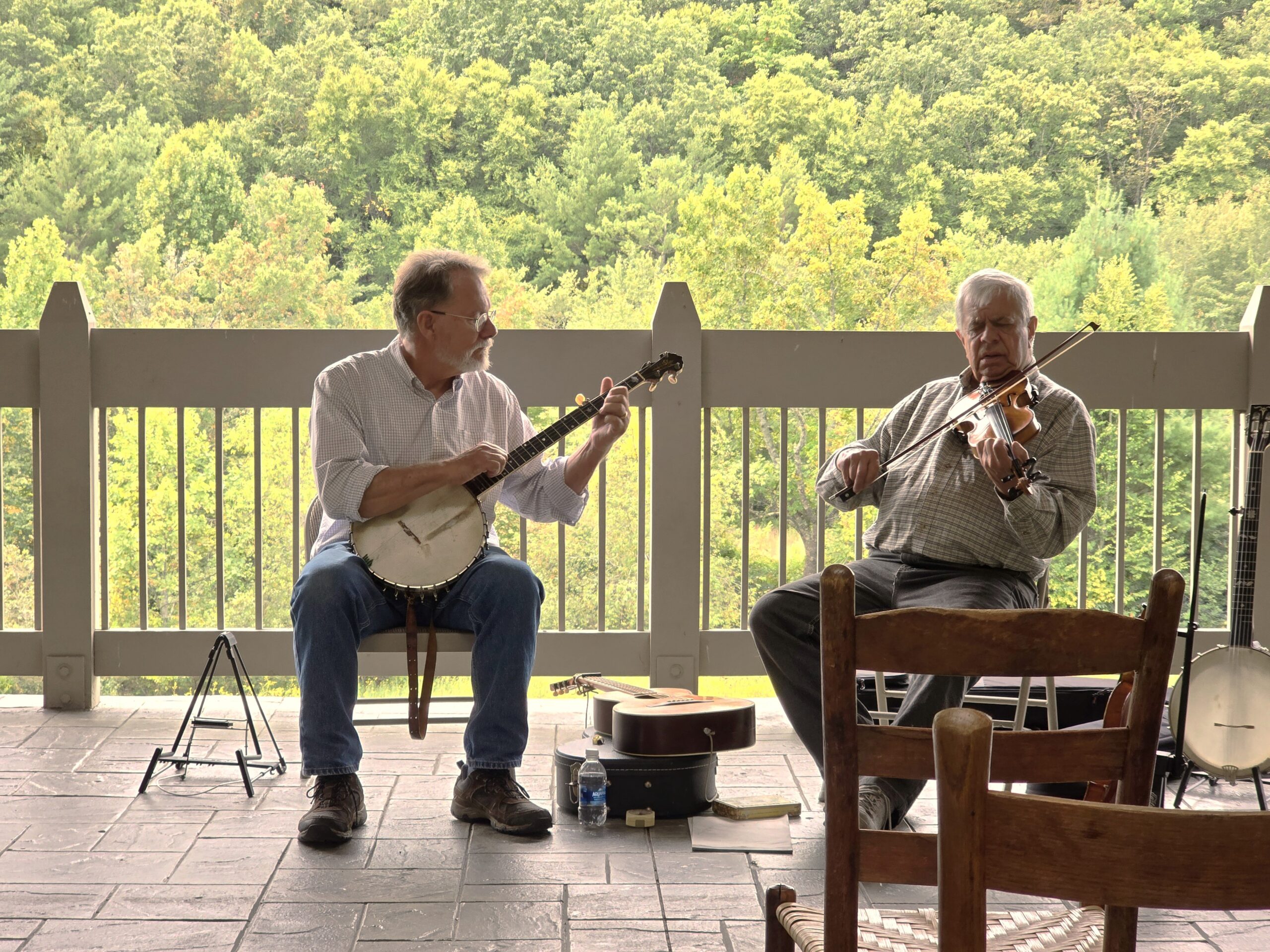 Bill Mansfield & Chris Romaine